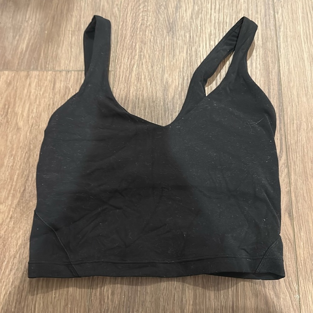 Black Lululemon Align Tank